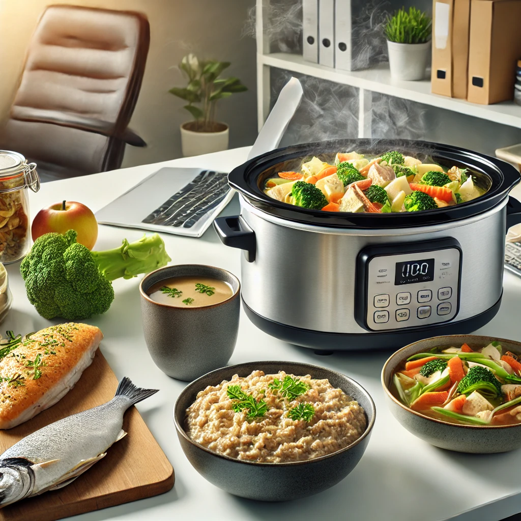 Healthy Slow Cooker Meals for the Office: Low Aroma, High Nutrition | Makanan Sehat Dan Lezat Dengan Slow Cooker Di Kantor: Rendah Aroma, Tinggi Nutrisi